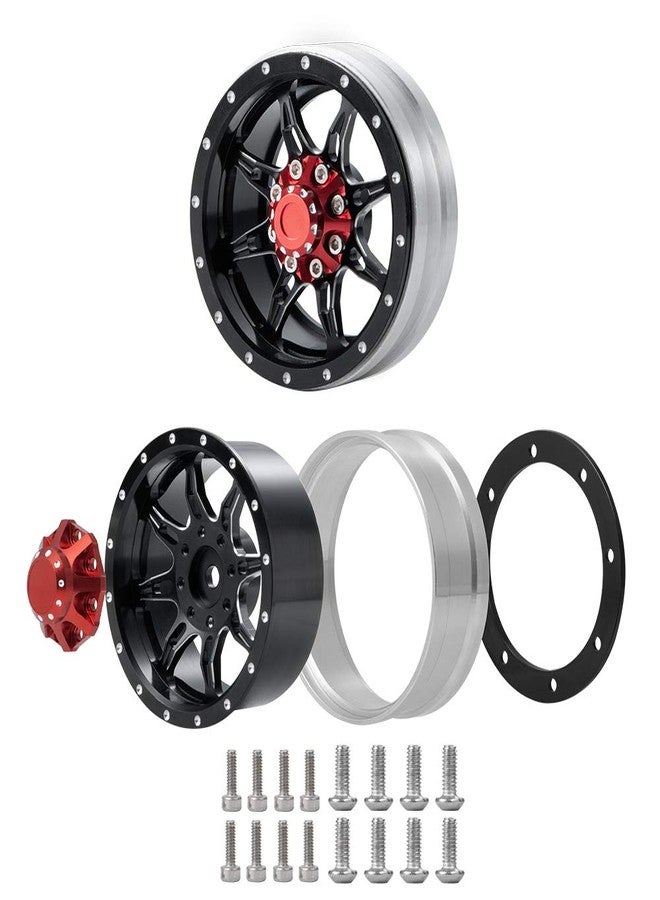 Benedict Harry 1.9" Alloy Beadlock Wheel Rims for RC Wraith TRX-4 Axial SCX10 SCX10 III AXI03007 Redcat D90 CC01 axial rr10 Bomber Crawlers - Image 2